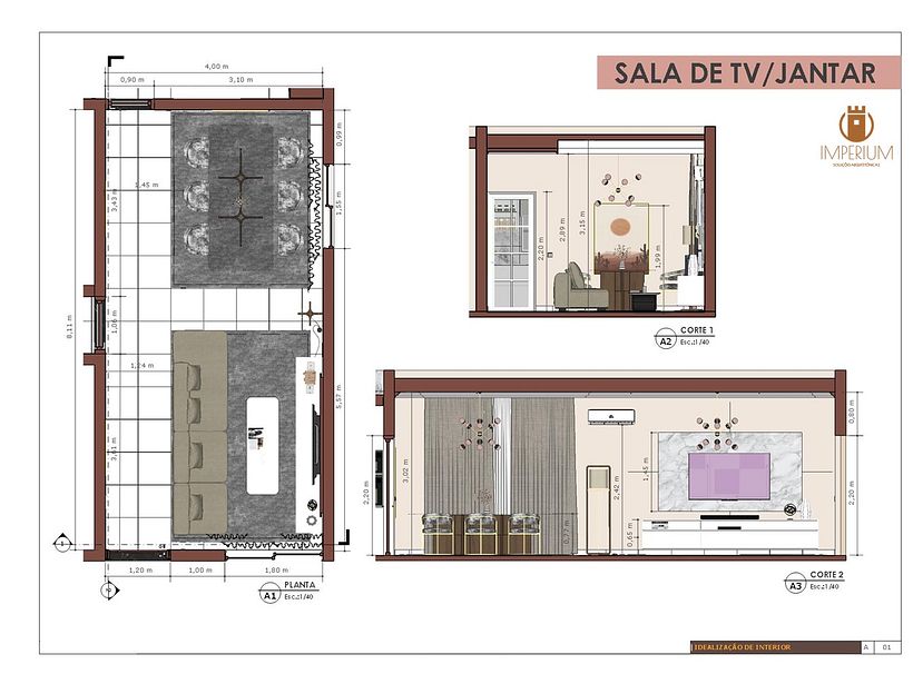 Meu projeto do curso: Design de interiores do início ao fim 1