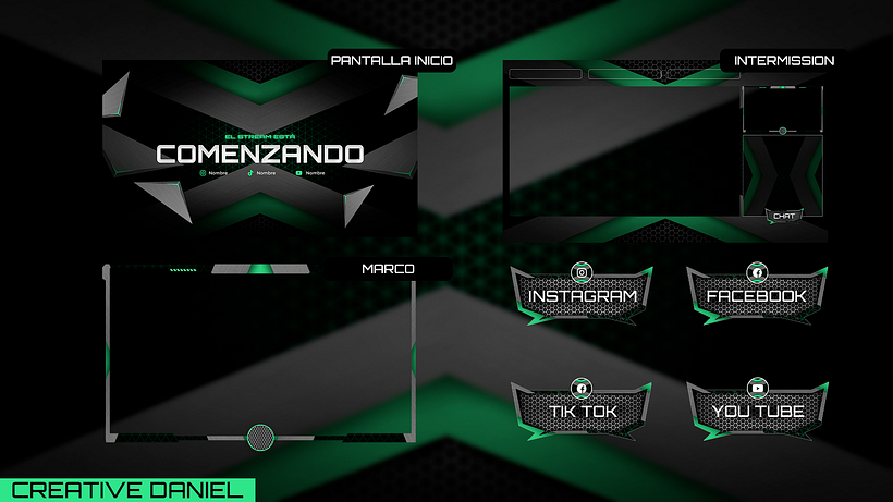 Mi proyecto del curso: Diseño de un paquete para streaming en Twitch: sube el nivel de tu canal 6