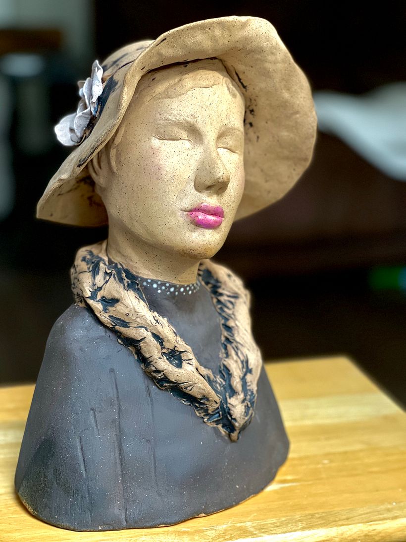 My project for course: Introduction to Clay Figurative Sculpture 1