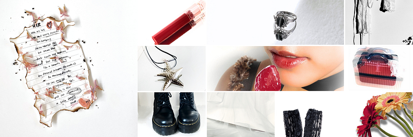 Poem & Objects of 𝙷 𝙴 𝚁__