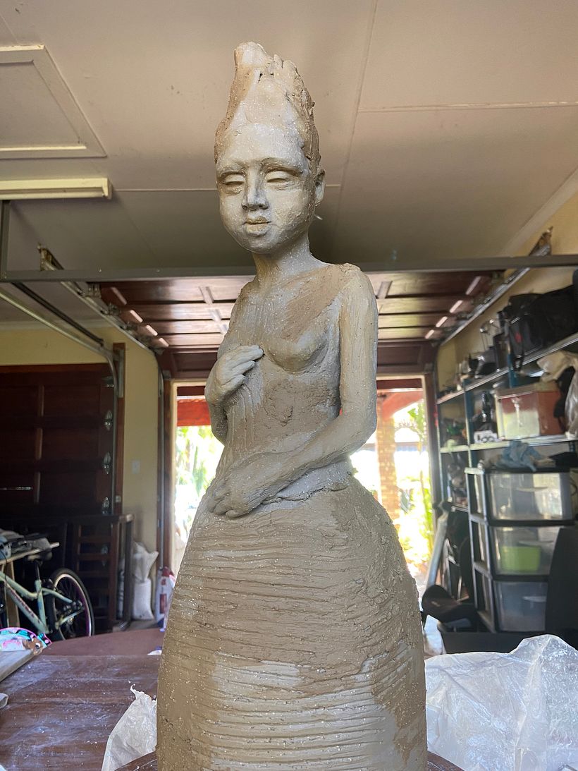 First sculpture 