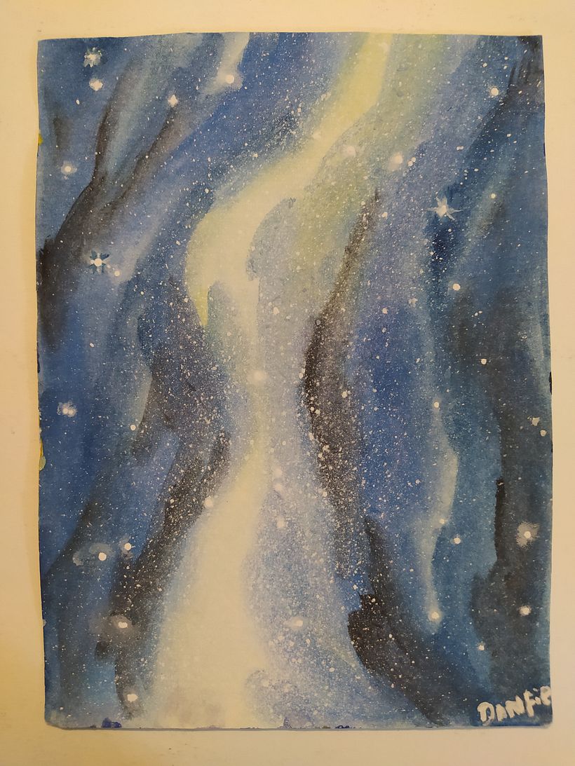 Soltando la mano - Illustration traditionnelle