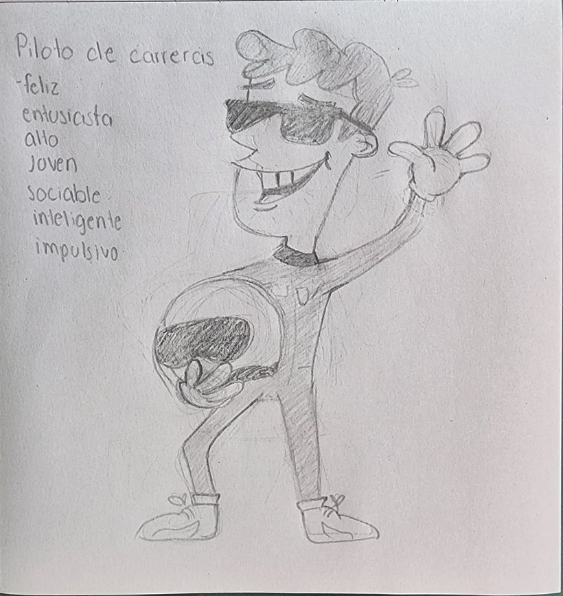 Mi proyecto del curso: Introducción a la creación de personajes estilo cartoon 2
