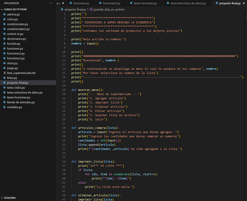 Mi proyecto del curso: Introducción a la IA con Python - Pemrograman
