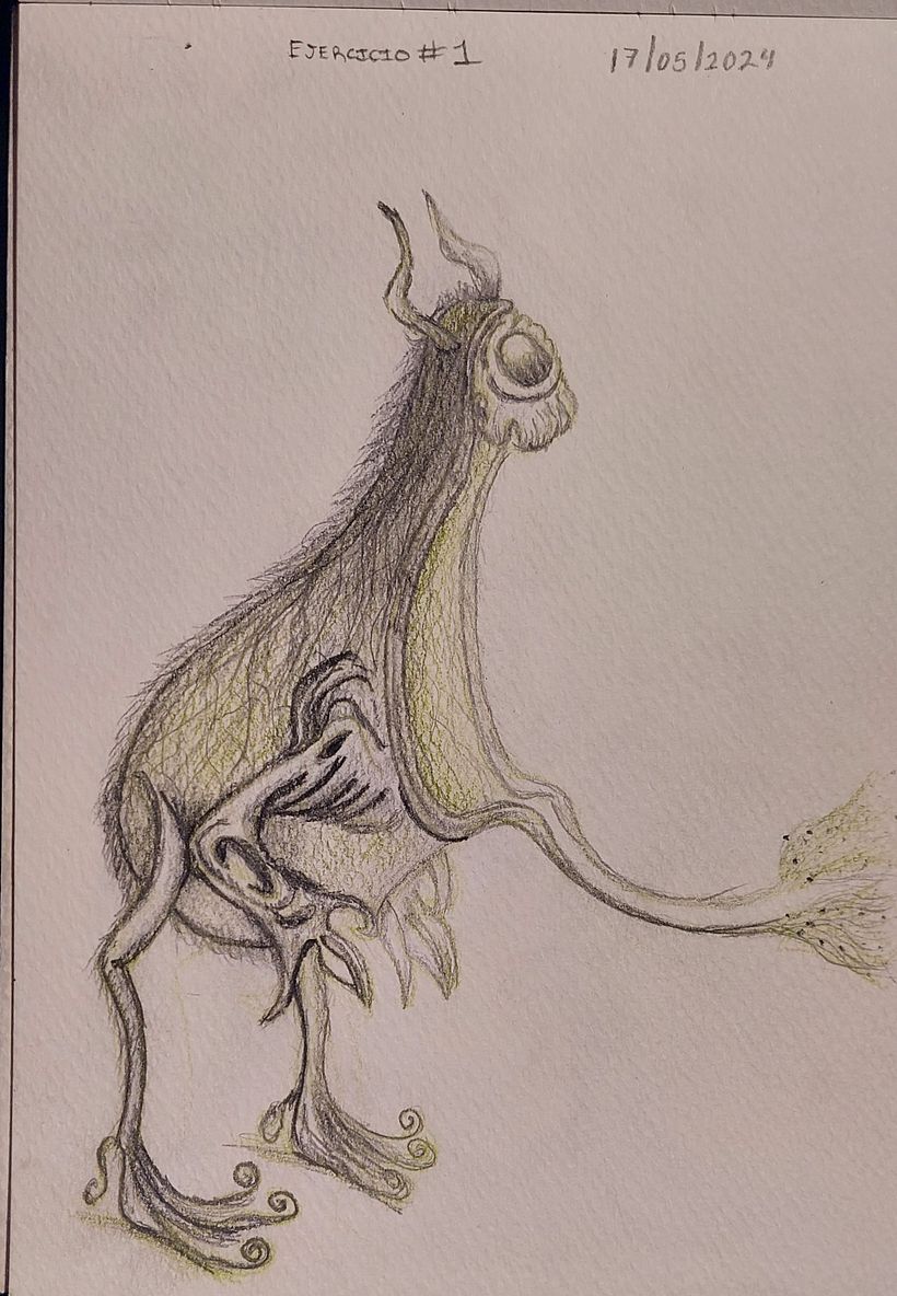 Primera criatura del bosque inspirada en formas naturales 