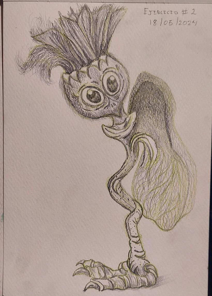 Mi proyecto del curso: Sketchbook de naturaleza fantástica: dibuja criaturas de otro mundo 5