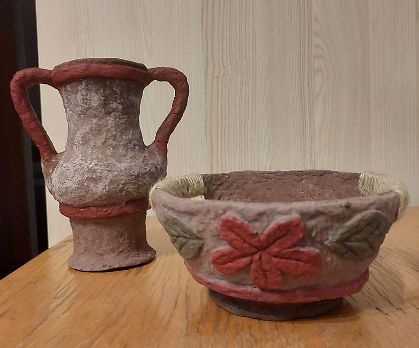 My project for course: Paper pulp objects 1
