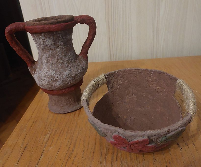 My project for course: Paper pulp objects 2