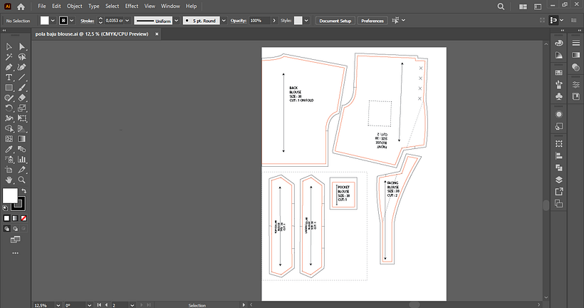 My project for course: Patterning with Adobe Illustrator 2