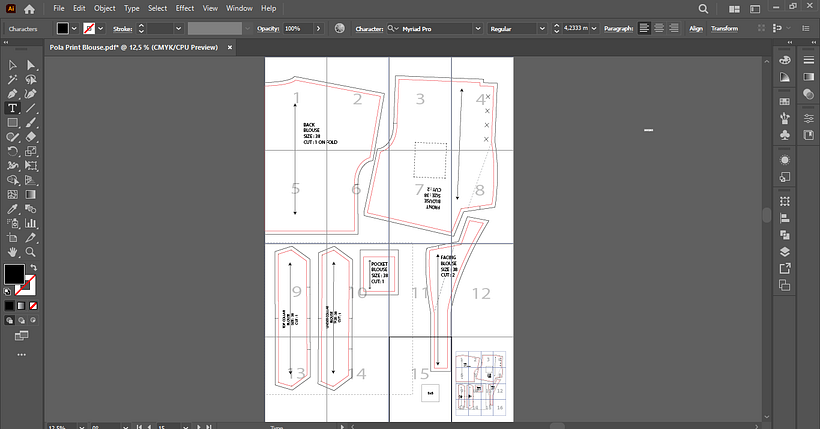 My project for course: Patterning with Adobe Illustrator 4