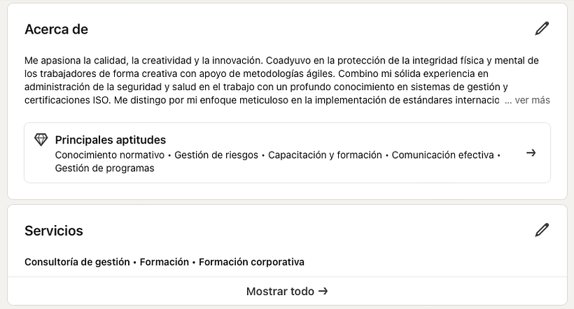 Mi proyecto del curso: LinkedIn: construye tu marca personal 2