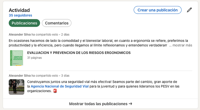 Mi proyecto del curso: LinkedIn: construye tu marca personal 3