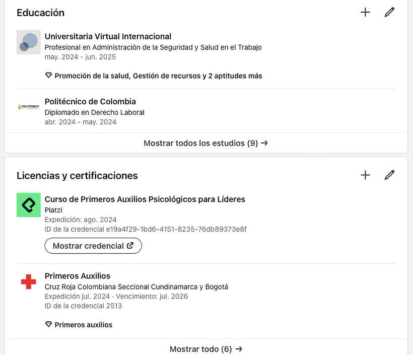 Mi proyecto del curso: LinkedIn: construye tu marca personal 4