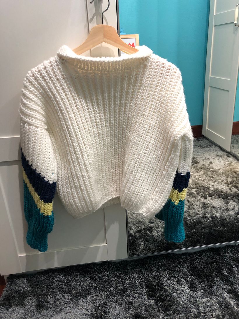 Mi proyecto del curso: Crochet: crea prendas con una sola aguja 2