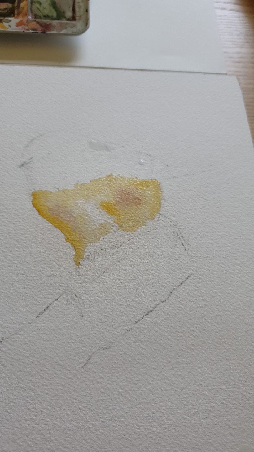 My project for course: Artistic Watercolor Techniques for Illustrating Birds 1