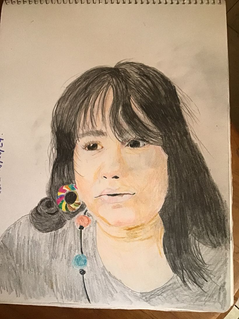 Mi proyecto del curso: Dibujo de retratos llamativos con lápices de colores 2
