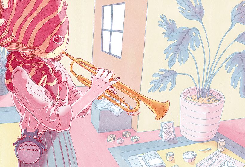 Illustrated by Elena Bansh