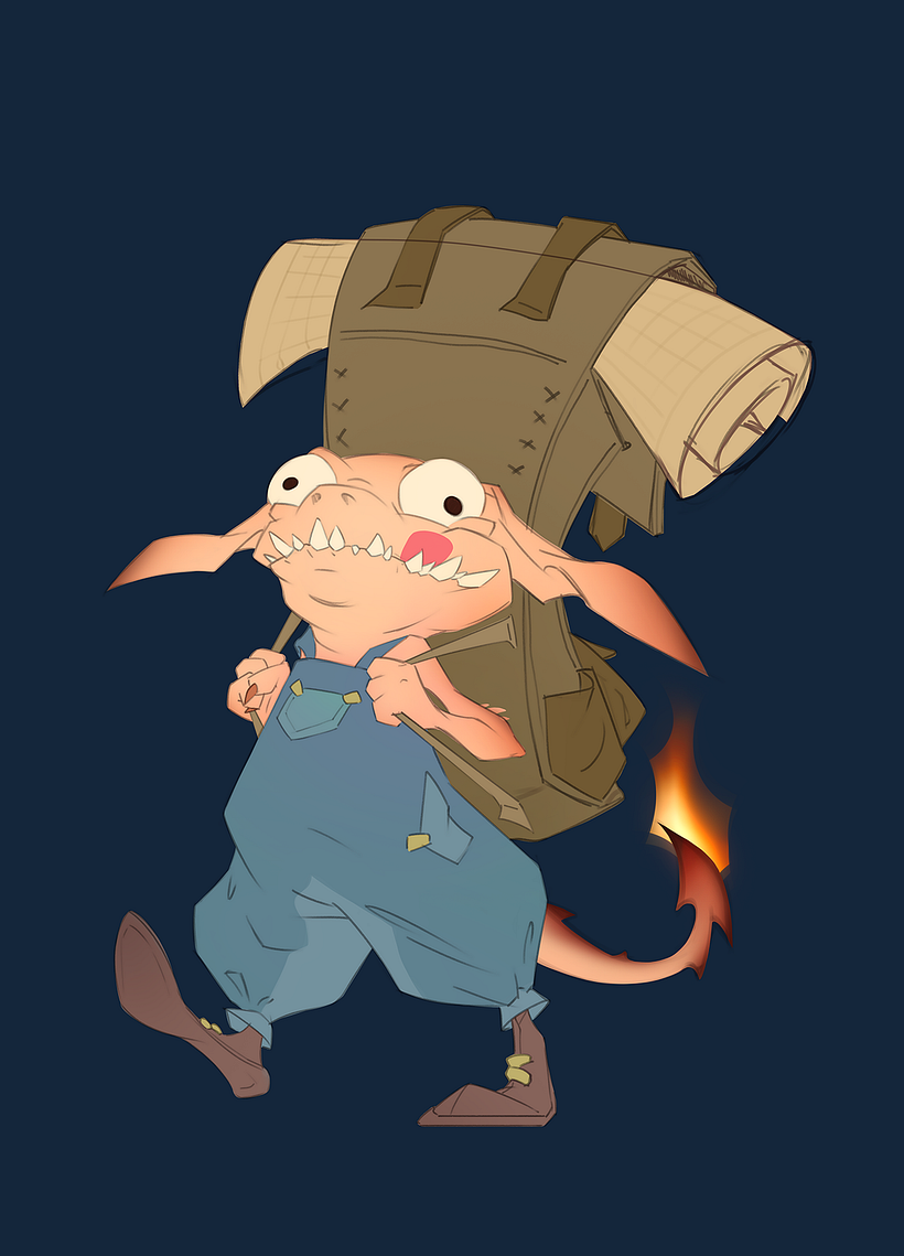 My project for course: Fantasy Character Design in Procreate 5