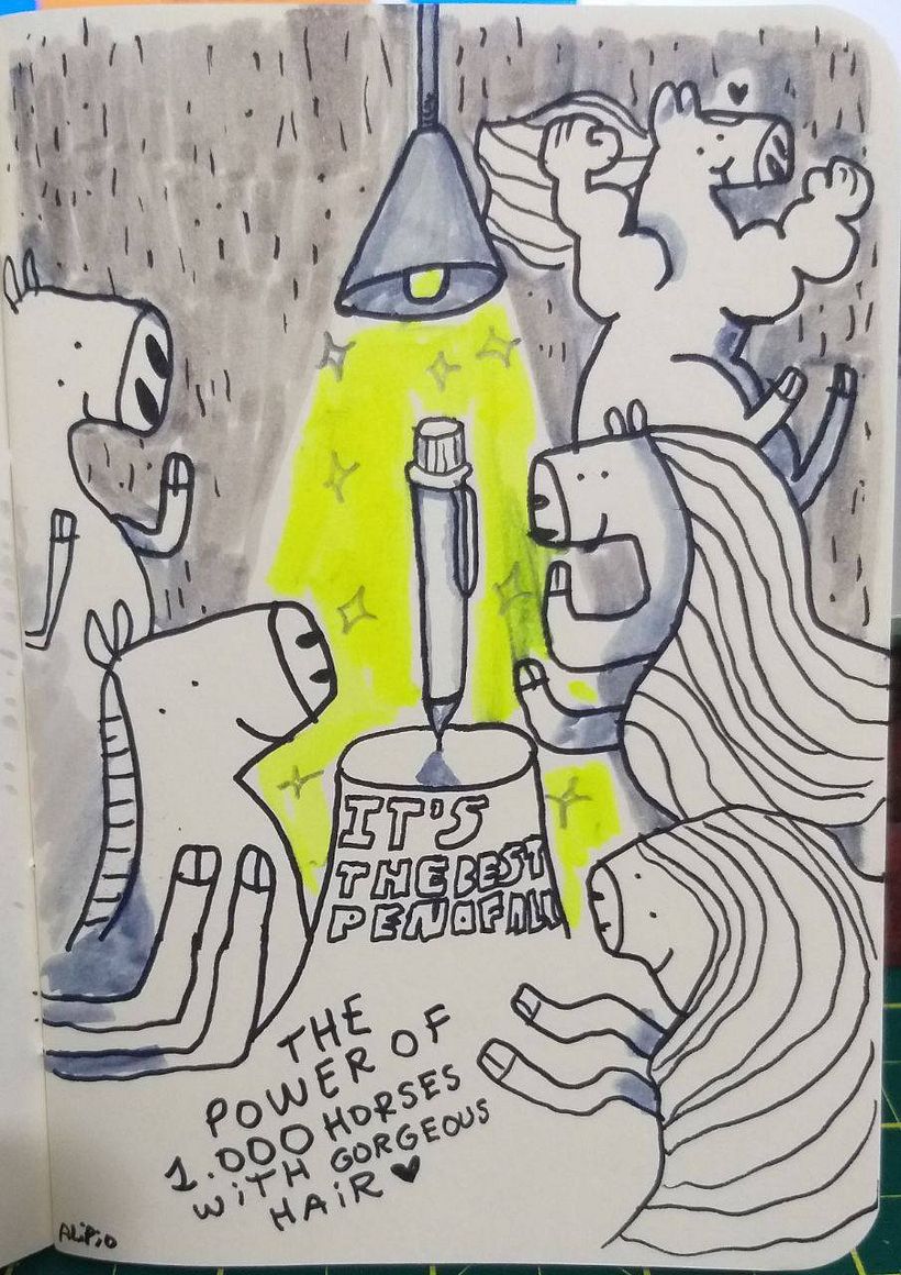 ad for a pen