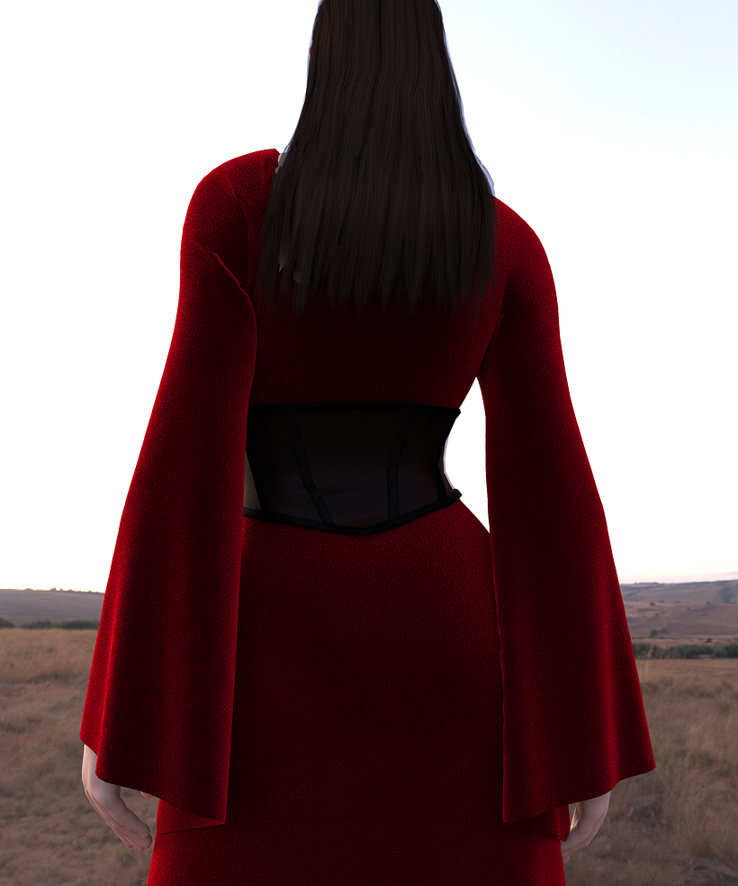 Meu projeto do curso: Introdução ao design de moda em 3D no CLO 6