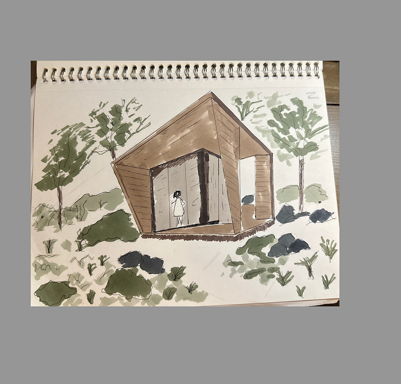 My project for course: Architectural Sketching: Thinking with Pen and Paper 4