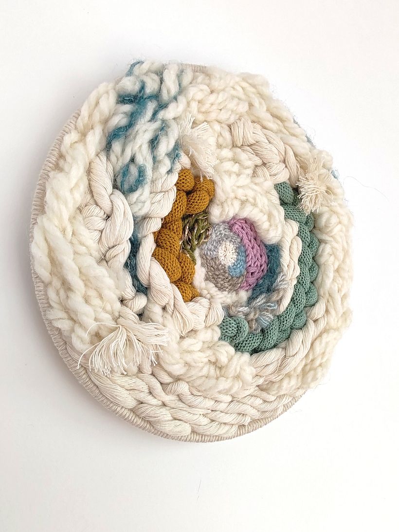 My project for course: Creating a Woven Ceiling Lampshade 1