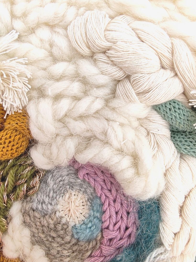 My project for course: Creating a Woven Ceiling Lampshade 3