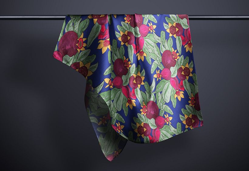 My project for course: Creating Botanical Patterns from a Drawing 8