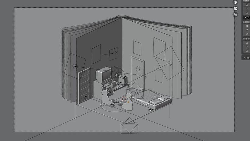 Scott Pilgrim's Room 5
