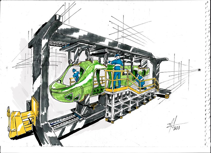 Aerospace Montage Line 2