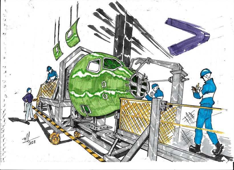 Aerospace Montage Line 3