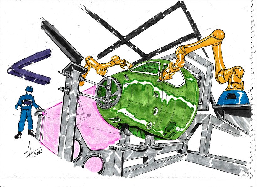 Aerospace Montage Line 4