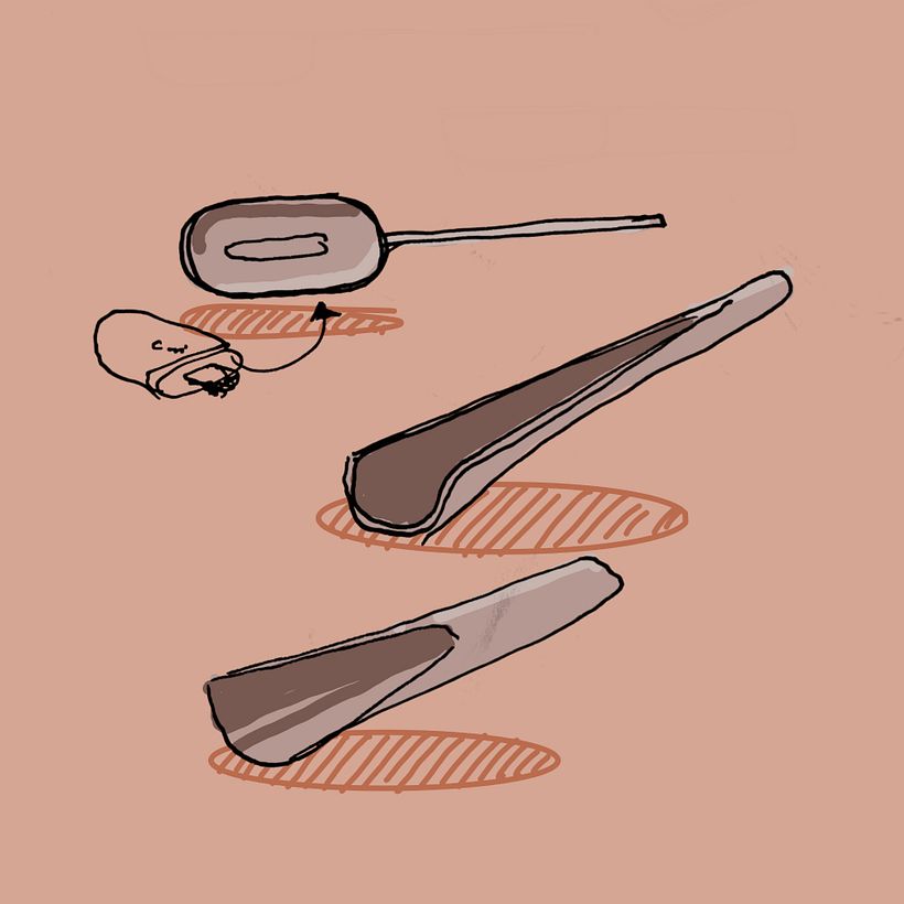 Measuring spoon idea sketches 8