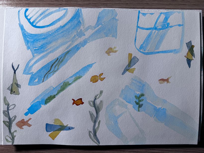 My project for course: Creative Watercolor Sketching for Beginners 5