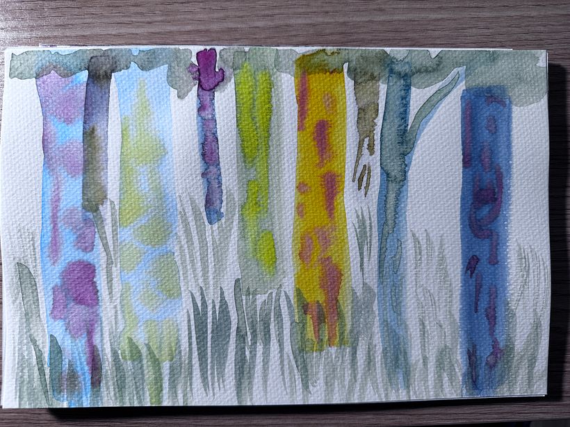 My project for course: Creative Watercolor Sketching for Beginners 8