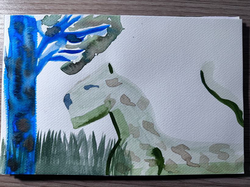 My project for course: Creative Watercolor Sketching for Beginners 12