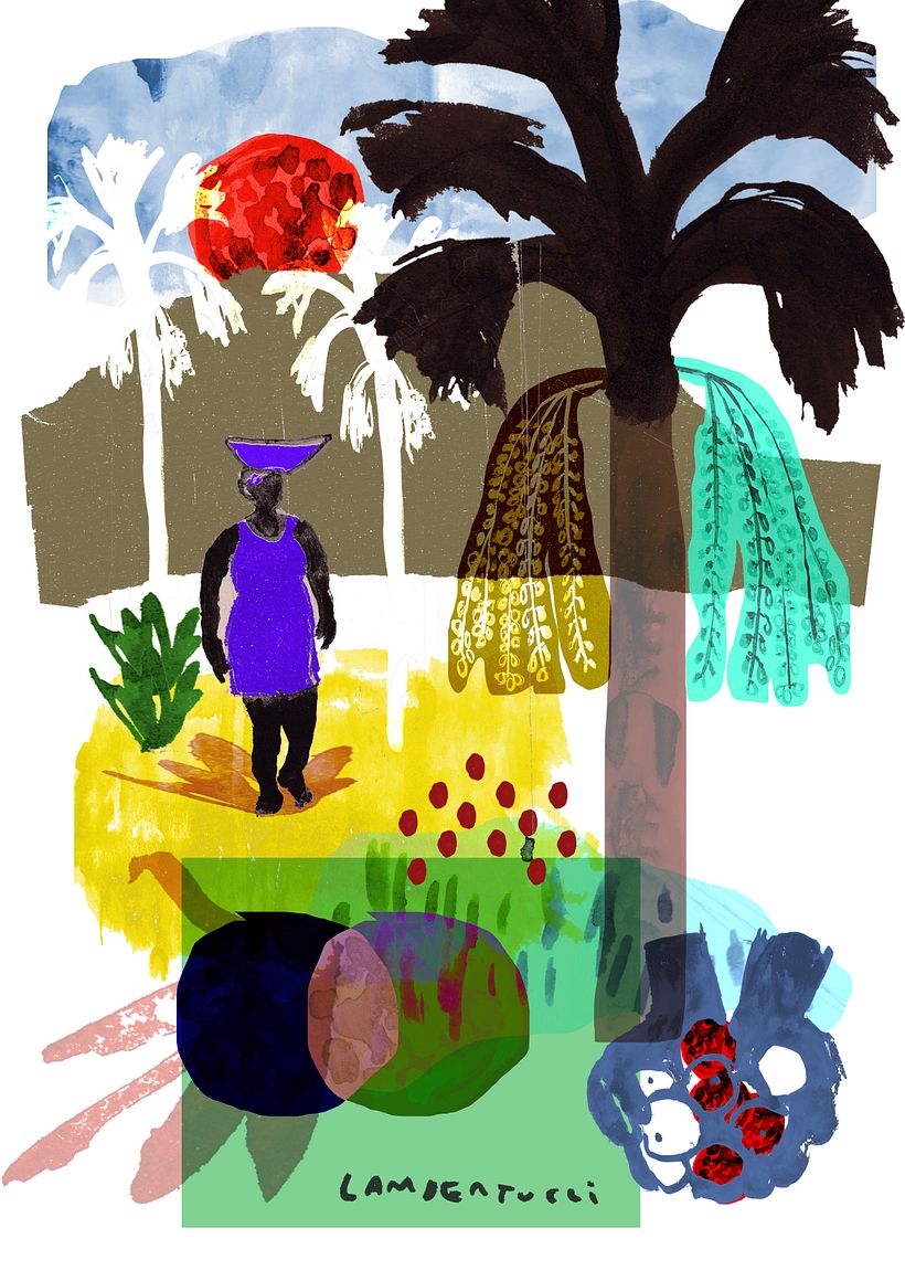 Meu projeto do curso: Linguagem visual com técnicas de ilustração analógicas e digitais 3