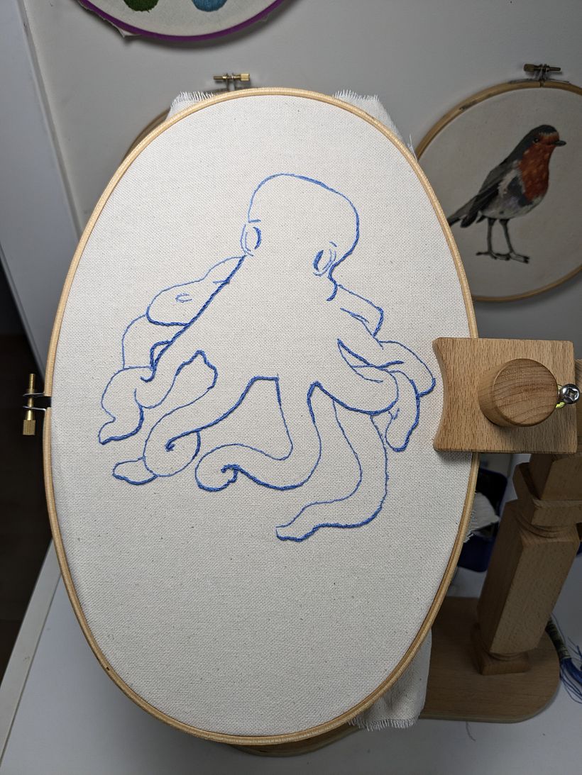 Mi proyecto del curso: Introducción al bordado en blackwork 3