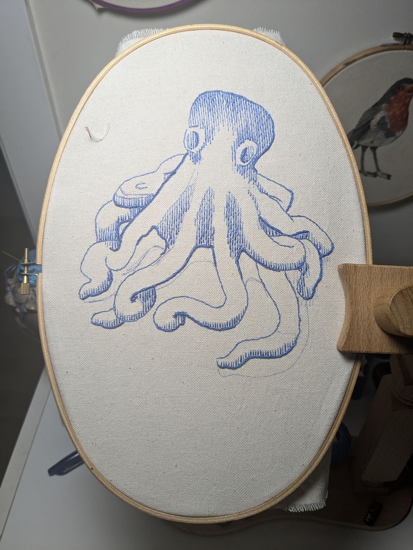Mi proyecto del curso: Introducción al bordado en blackwork 4