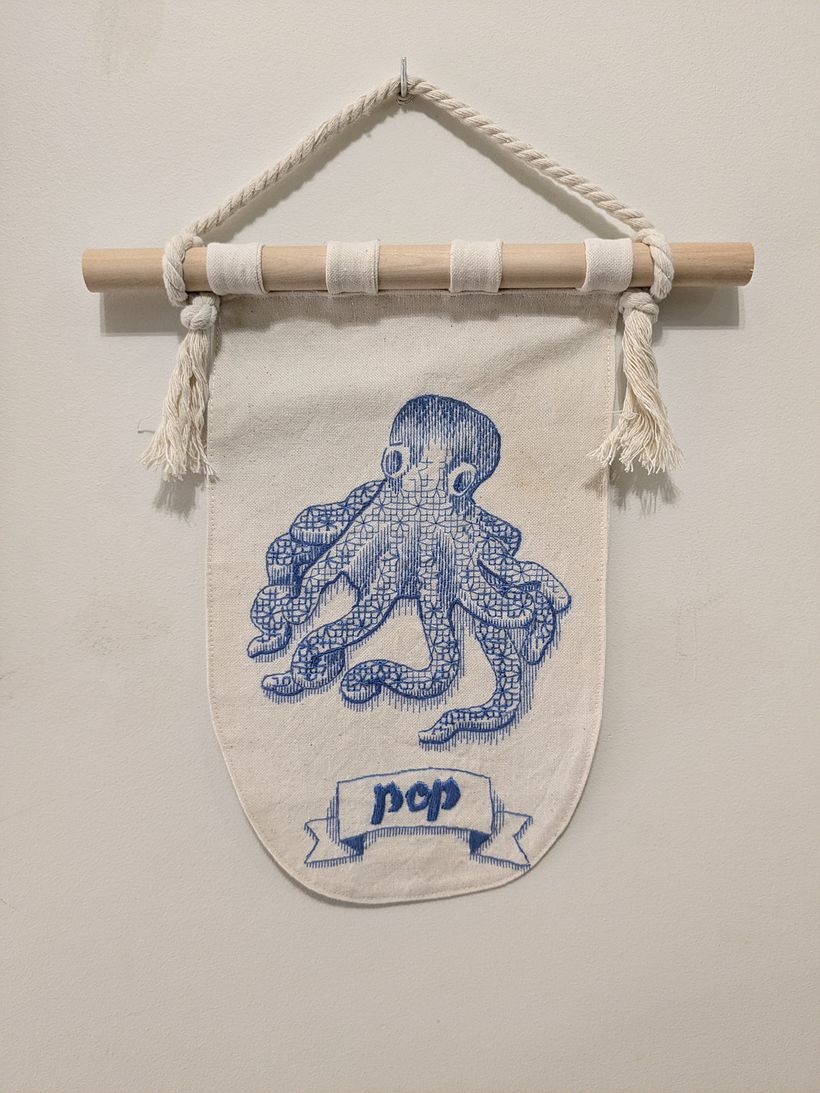 Mi proyecto del curso: Introducción al bordado en blackwork 10