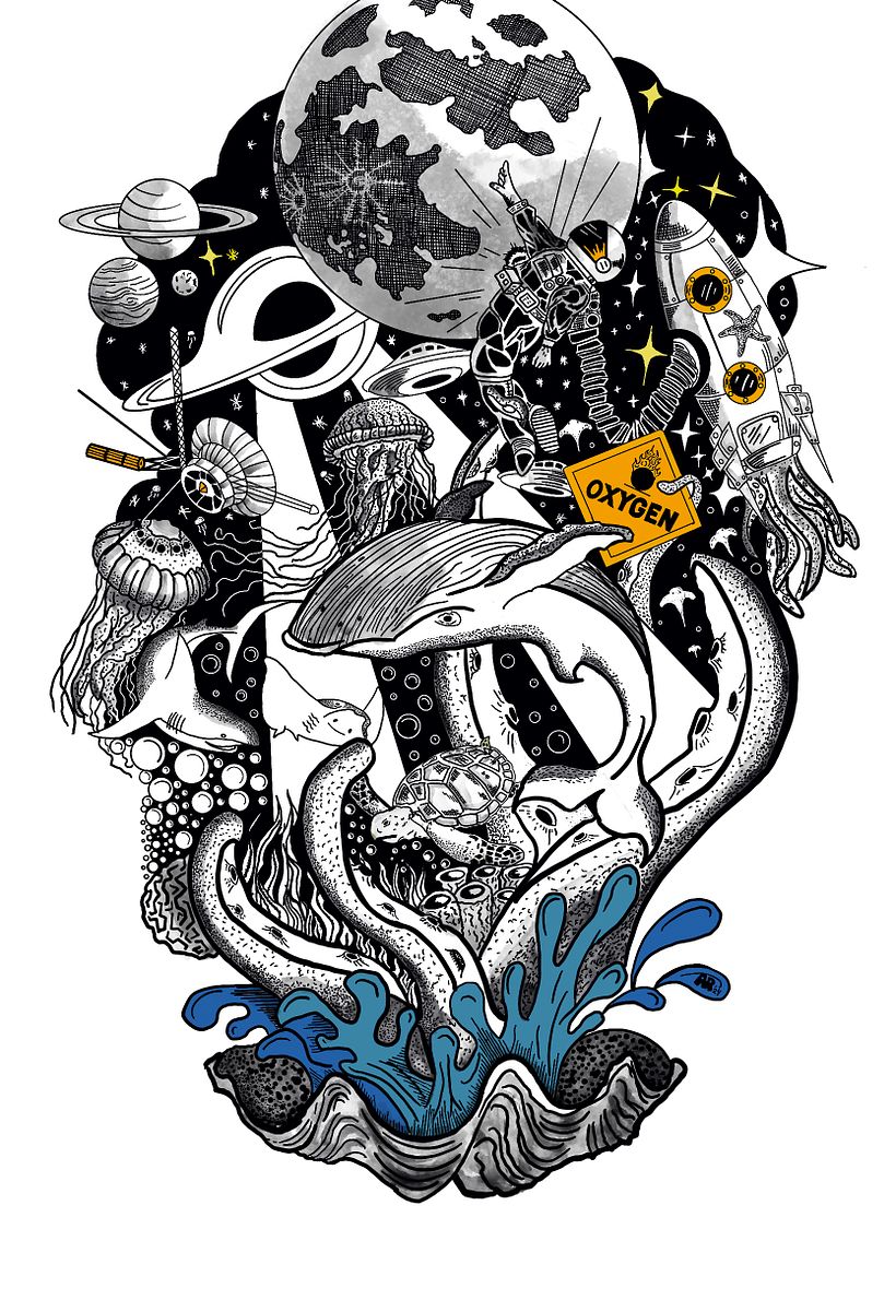My project for course: Illustration with Procreate: Create Detailed Compositions 4