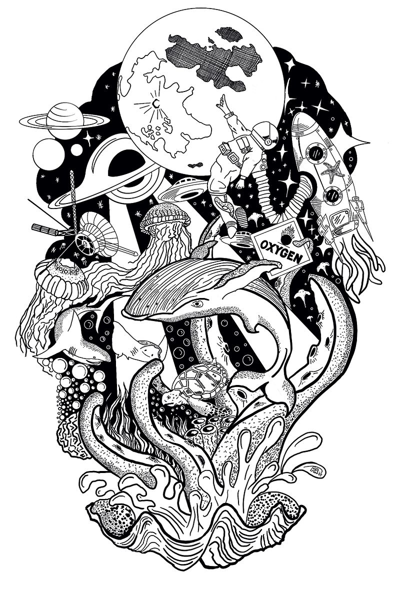 My project for course: Illustration with Procreate: Create Detailed Compositions 3