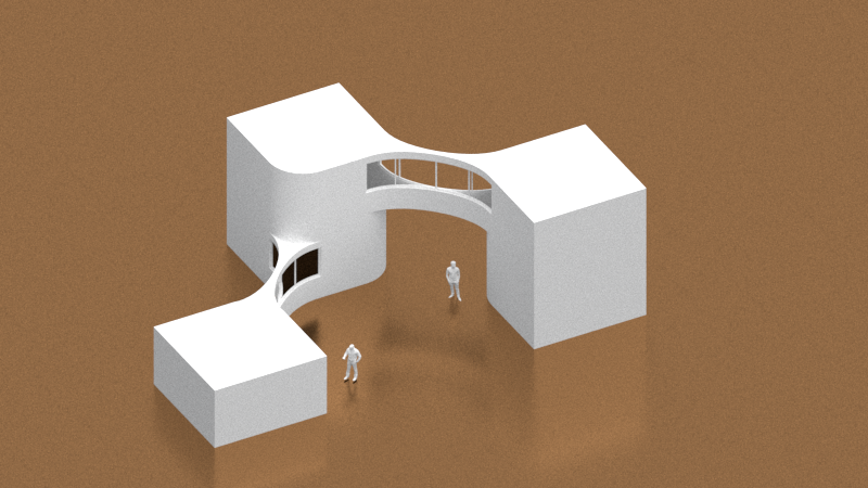 My project for course: Architectural Models with Rhino 3D and V-Ray 3