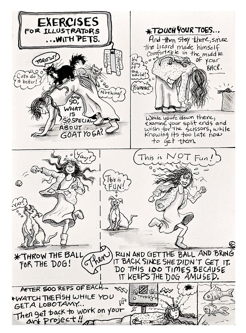 Prompt: Exercises for Illustrators