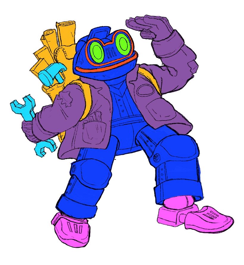 My project for course: Fantasy Character Design in Procreate 7