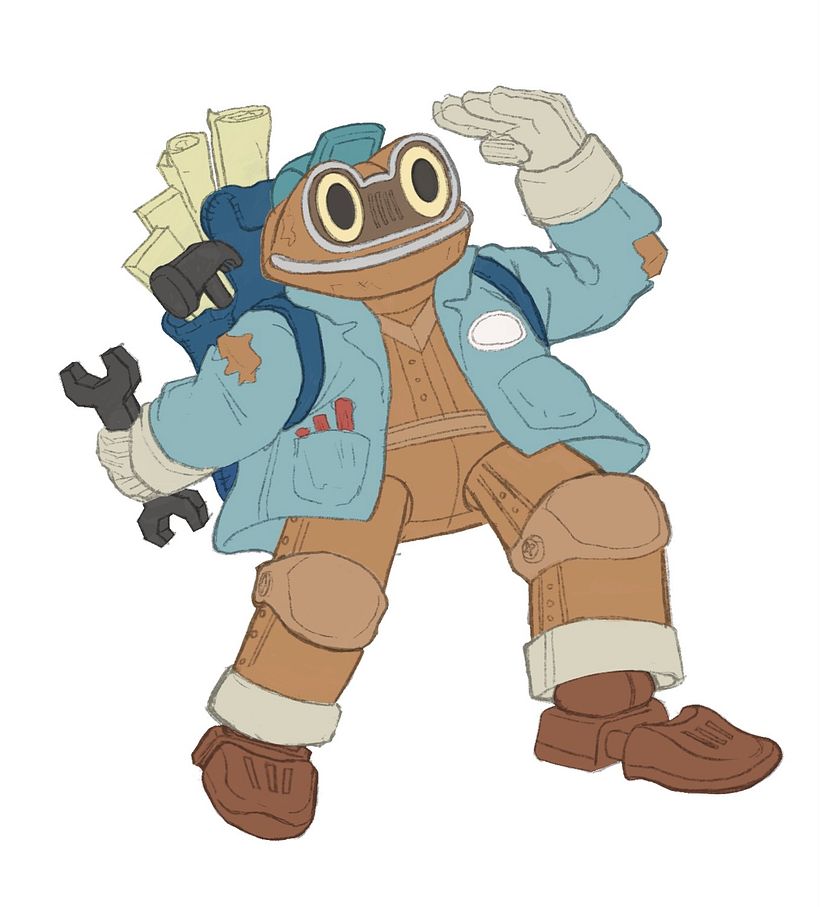 My project for course: Fantasy Character Design in Procreate 8