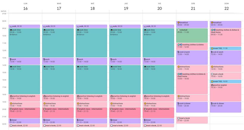 Mi proyecto del curso: Organización de agenda: gestiona tu tiempo y energía 2