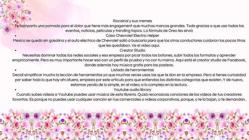 Mi proyecto del curso: Introducción al community management 10