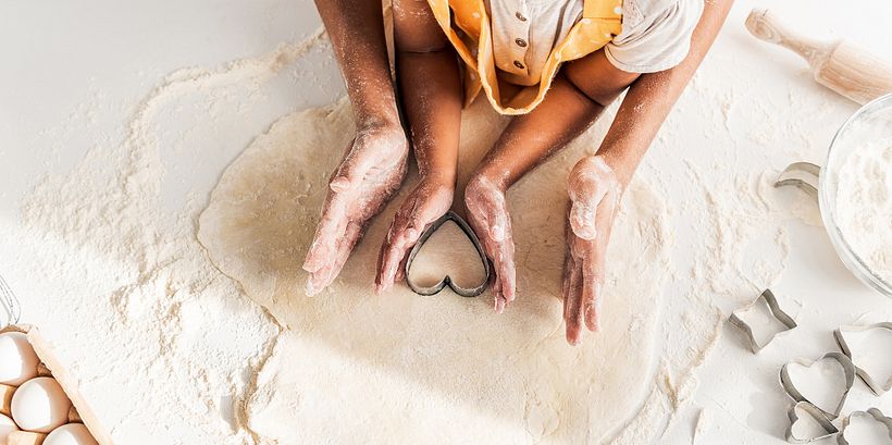 Encourage your little one to get creative in the kitchen