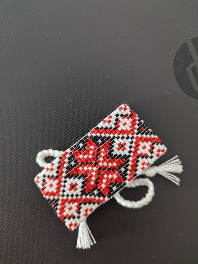 Mi proyecto del curso: Diseño de accesorios con cuentas: teje patrones elegantes 4